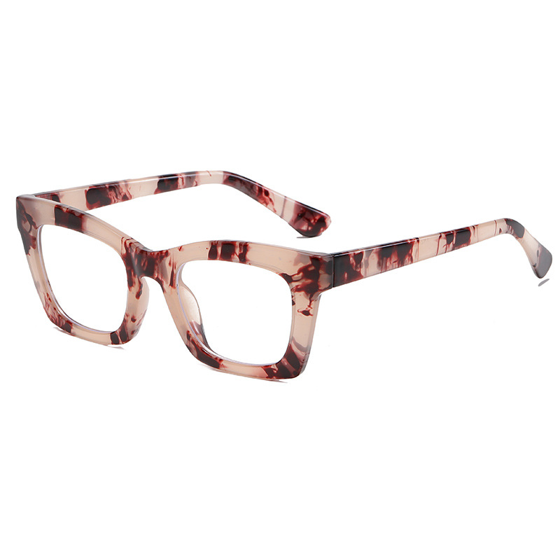 Fashion Cheap Women TR90 Acetate Cat Eye Eyeglasses Frames Anti Blue Light Blocking Gamer Glasses