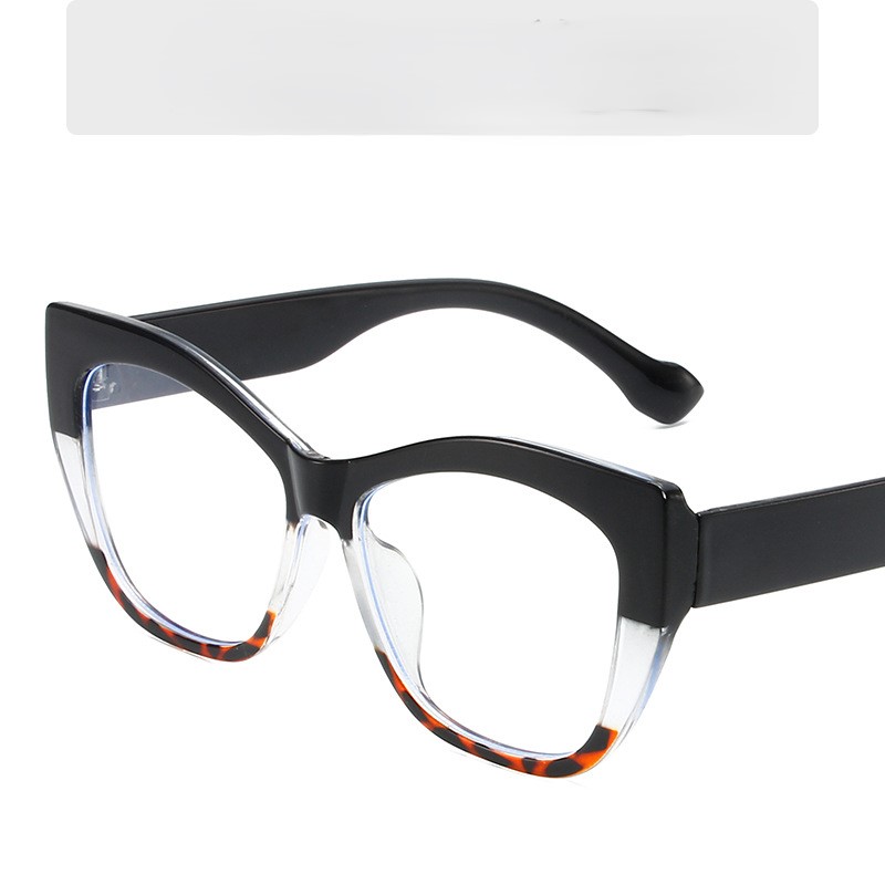 Stylish Glasses Anti-Blue Light Glasses Cat Eye Frame Non-Prescription Glasses