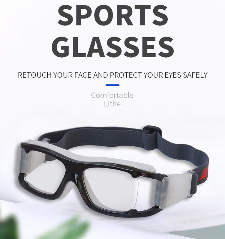 Clear Anlorr Basketball Prescription Goggles Outdoor Football Glasses Sports Eyewear