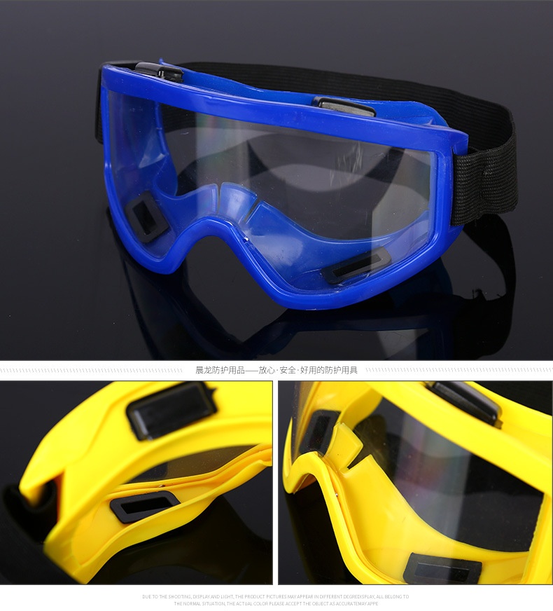 DAIERTA Wholesale Custom PC Goggles Anti-Fog Eye Protection Full-Frame Safety Glasses for Industrial Use Featuring Plastic Frame