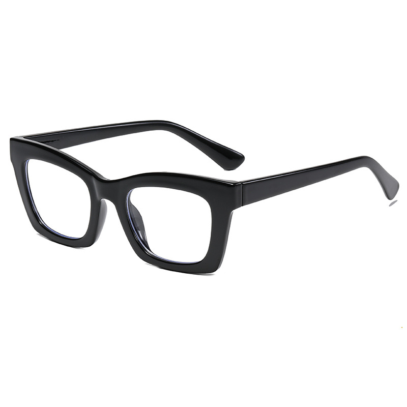 Fashion Cheap Women TR90 Acetate Cat Eye Eyeglasses Frames Anti Blue Light Blocking Gamer Glasses