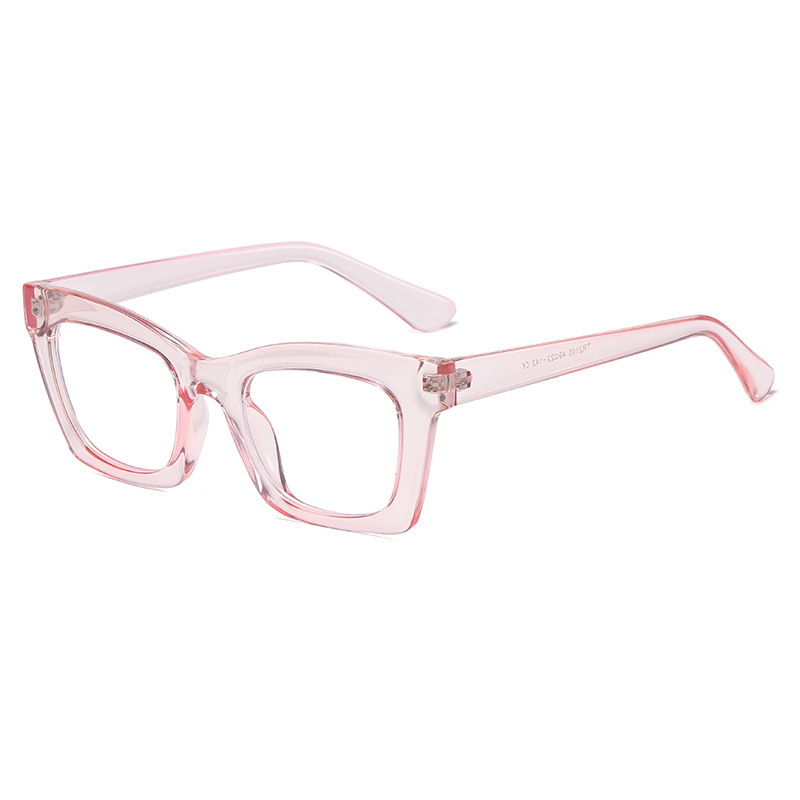 Fashion Cheap Women TR90 Acetate Cat Eye Eyeglasses Frames Anti Blue Light Blocking Gamer Glasses