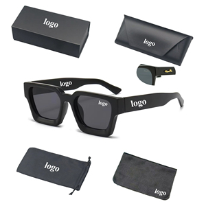 Custom Thick Square UV400 Fashion Sunglasses