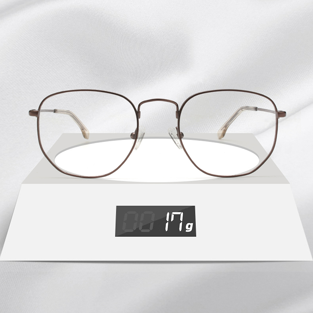 2026 Unisex Optical Glasses with High Quality Ultralight Memory Titanium Frame Clear Lens for Men and Women