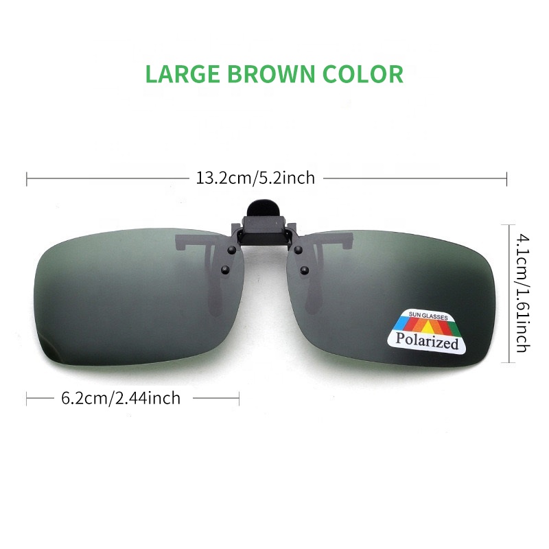 Wholesale Schmonti JP01 Tac Drivers' Prescription Sunglasses UV-400 Flip-Up Night Vision Polarized Clip-on Performance Eyewear