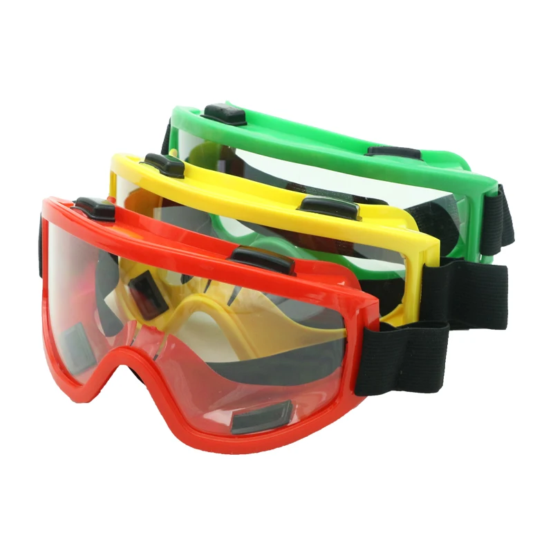 DAIERTA Wholesale Custom PC Goggles Anti-Fog Eye Protection Full-Frame Safety Glasses for Industrial Use Featuring Plastic Frame