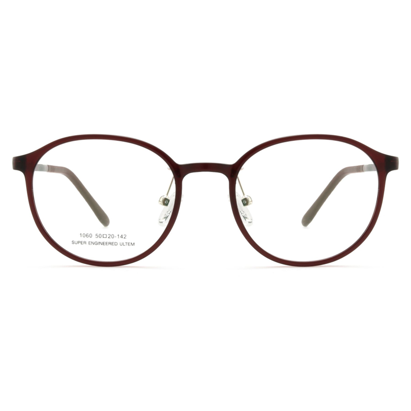 Ultem Round Frame Glasses Soft Contour and Refined Texture for Effortless Daily Pairing