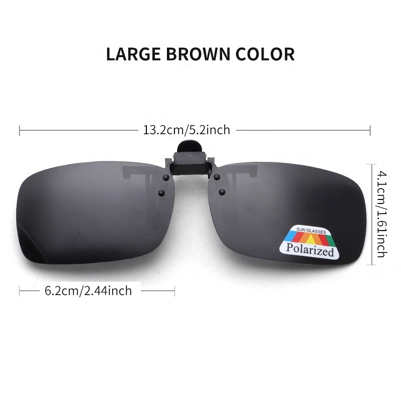 Wholesale Schmonti JP01 Tac Drivers' Prescription Sunglasses UV-400 Flip-Up Night Vision Polarized Clip-on Performance Eyewear