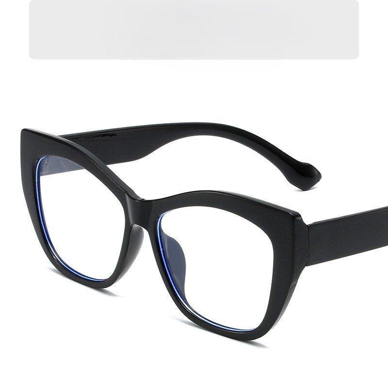 Stylish Glasses Anti-Blue Light Glasses Cat Eye Frame Non-Prescription Glasses