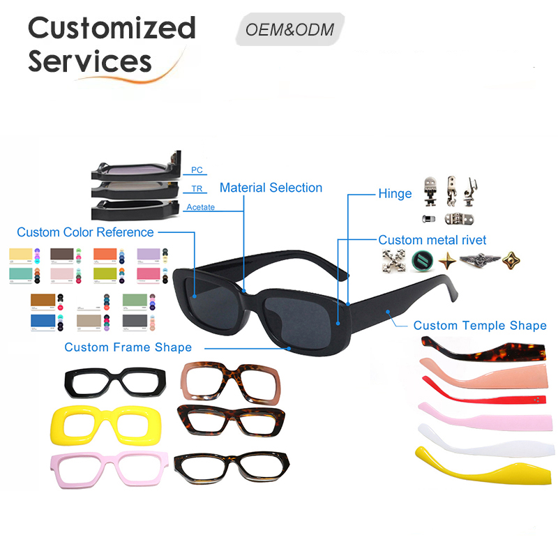 Portable TR90 Reading Glasses Ultra-Thin Slim Anti-Blue Light Presbyopic Shades Lightweight Customizable Case OEM Customized Eye