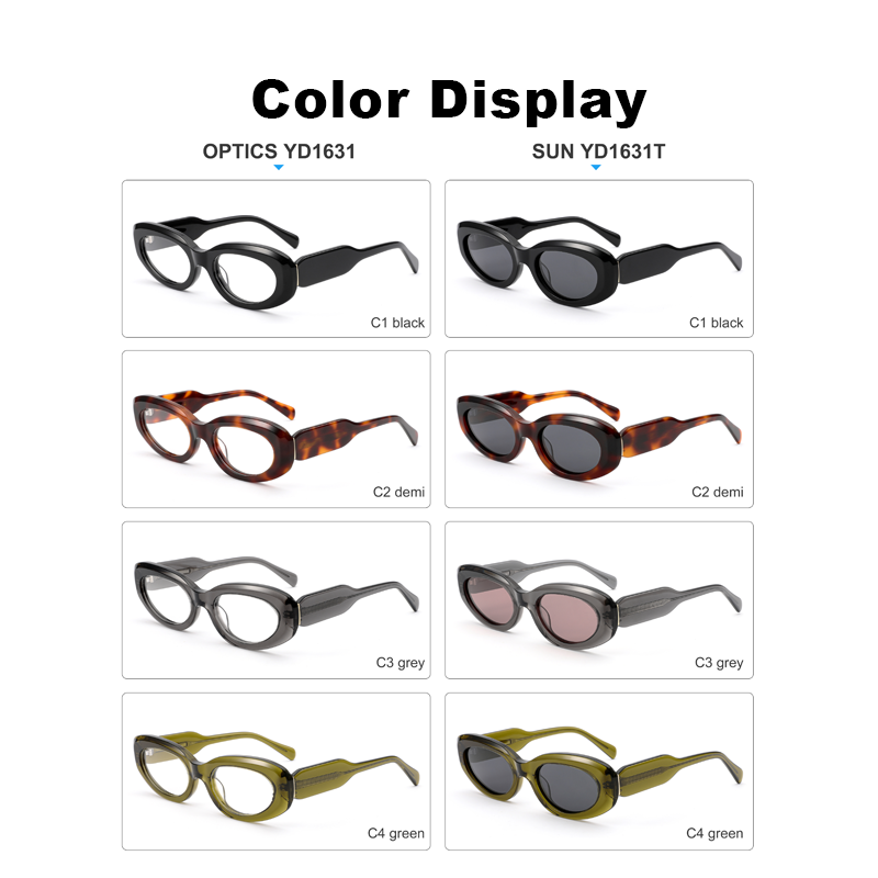 High Quality Acetate Eyeglass Frames Blue Light Blocking Full Rim Narrow Oval For Remote Work Home Office Reading Women