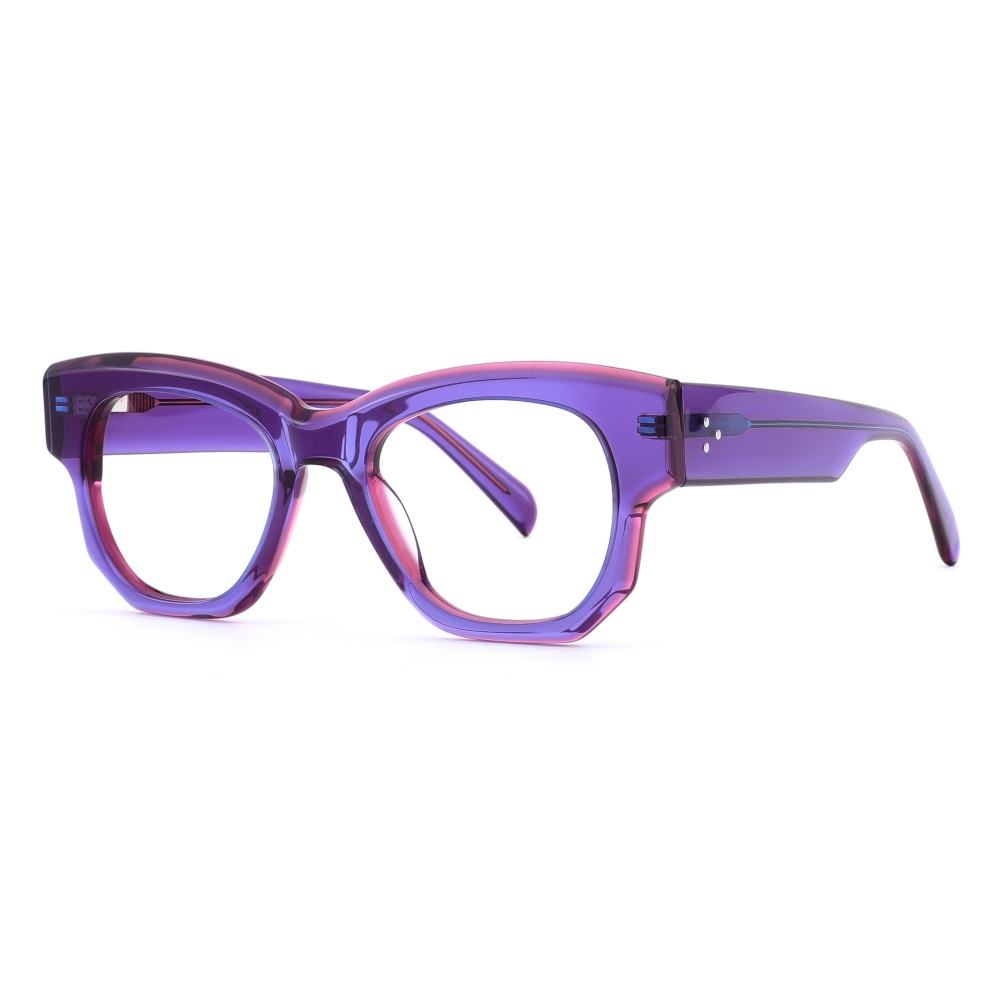 Fashionable Unique Handmade Acetate Spectacle Frames OEM/ODM Unisex Factory Price
