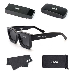 Wholesale Fashion Lentes Gafas De Sol Hombre Designer Luxury Men Women Glasses Shades Tr90 Square Custom Logo Acetate Sunglasses