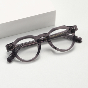 Vintage Round Acetate Optical Eyeglass Frame