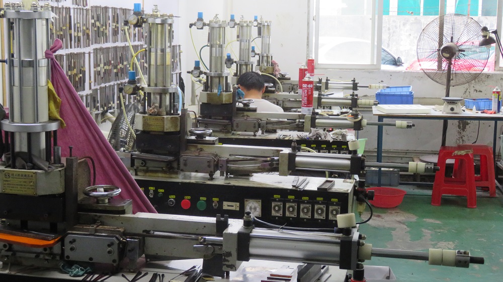 copper needle setting department