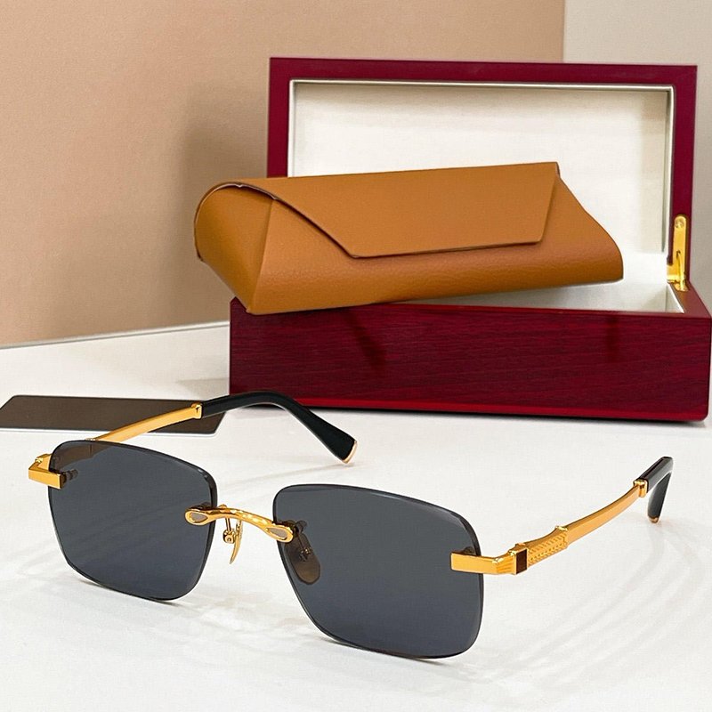 Factory Wholesale Rimless Unisex Sunglasses Custom Logo Fast Delivery Bulk Orders And Drop Shipping Supported