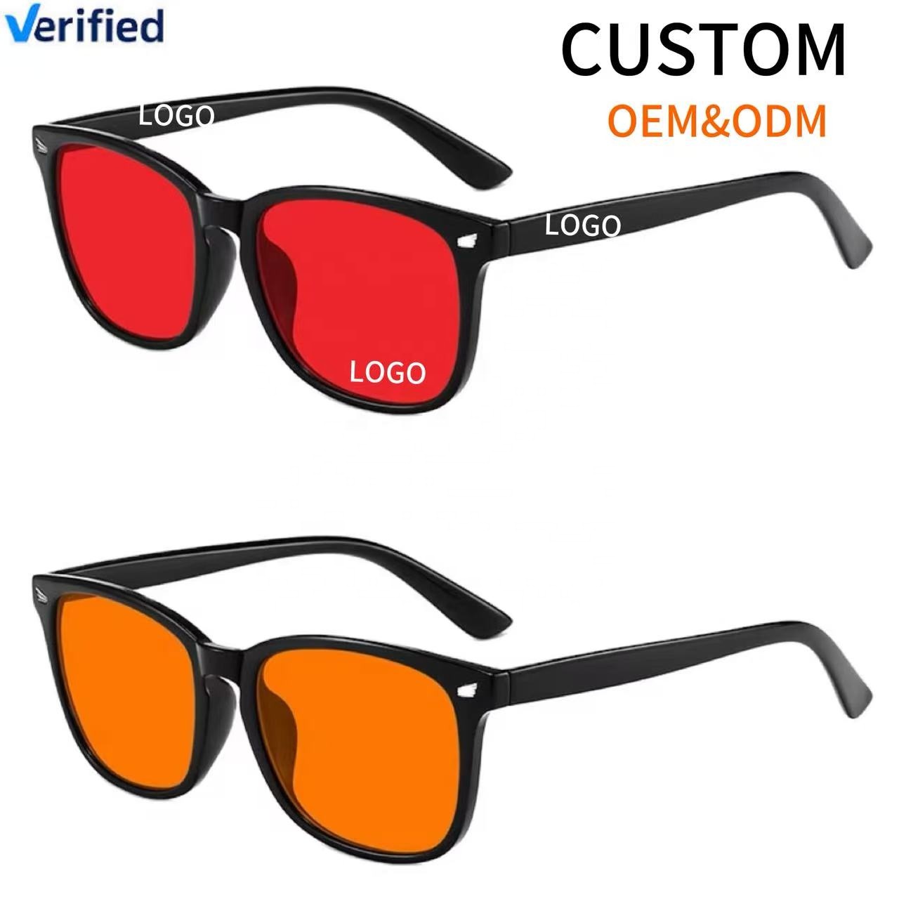 2026 Wholesale Eyeglasses Fashion Designer Custom Computer Eyewear Women Men Help Sleep Anti Blue Light Blocking Glasses