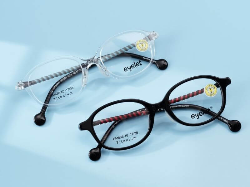 Detailed manufacturing and finishing of kids and teen glasses