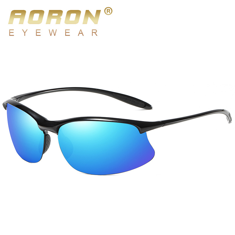 Polarized TR90 Sports Sunglasses Ultra Light Unbreakable TR Frame UV400 Fashion Sun Glasses