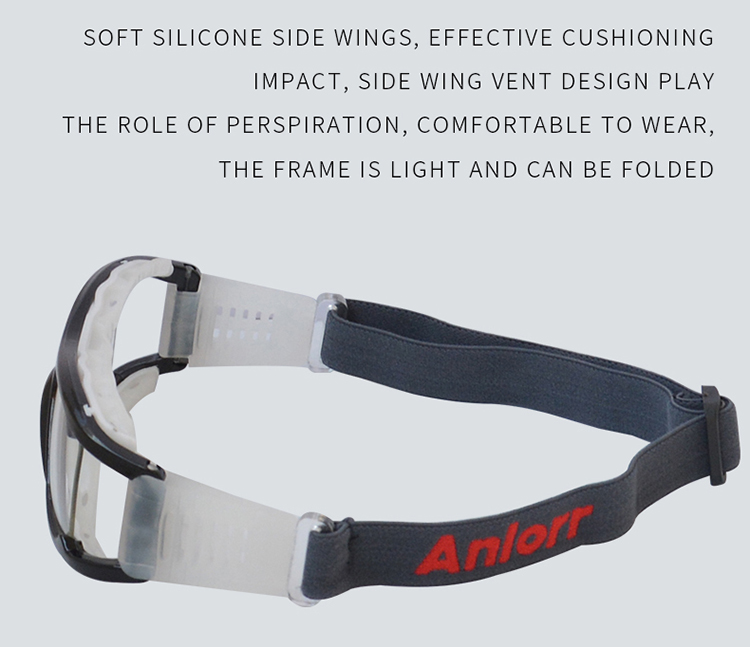 Clear Anlorr Basketball Prescription Goggles Outdoor Football Glasses Sports Eyewear