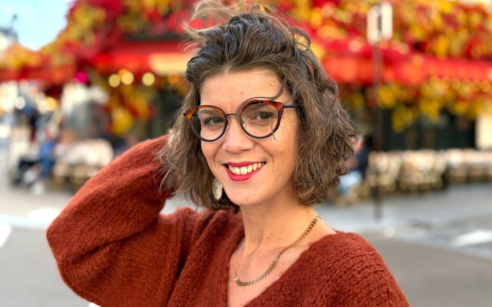 French designer acetate optical frames lifestyle campaign