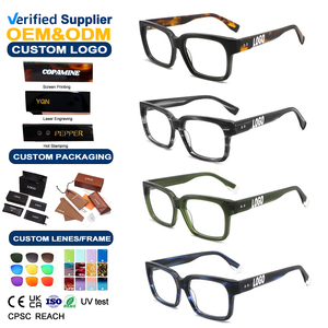 Luxury Thick Acetate Custom Optical Frame Unisex