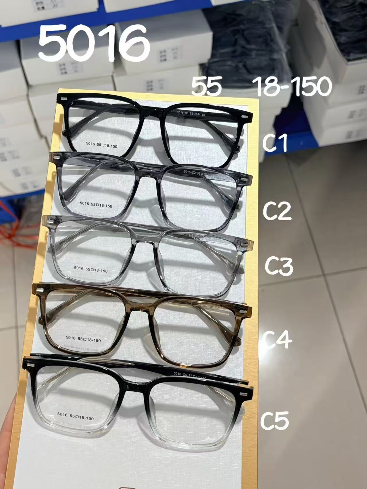 OEM ODM Acetate CP Plate Insert Core Eyeglass Frame Low Price Factory Direct Fashion Optical Eyewear Frame