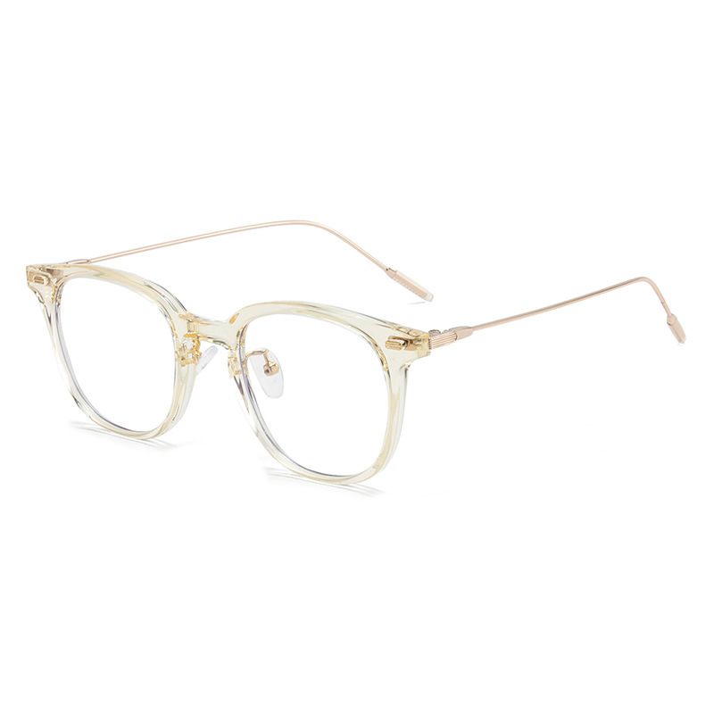 Glass Wholesale Anti Blue Light Mens TR90 Glasses Spectacle Small Squared Optical Frames Eyeglasses Sunray