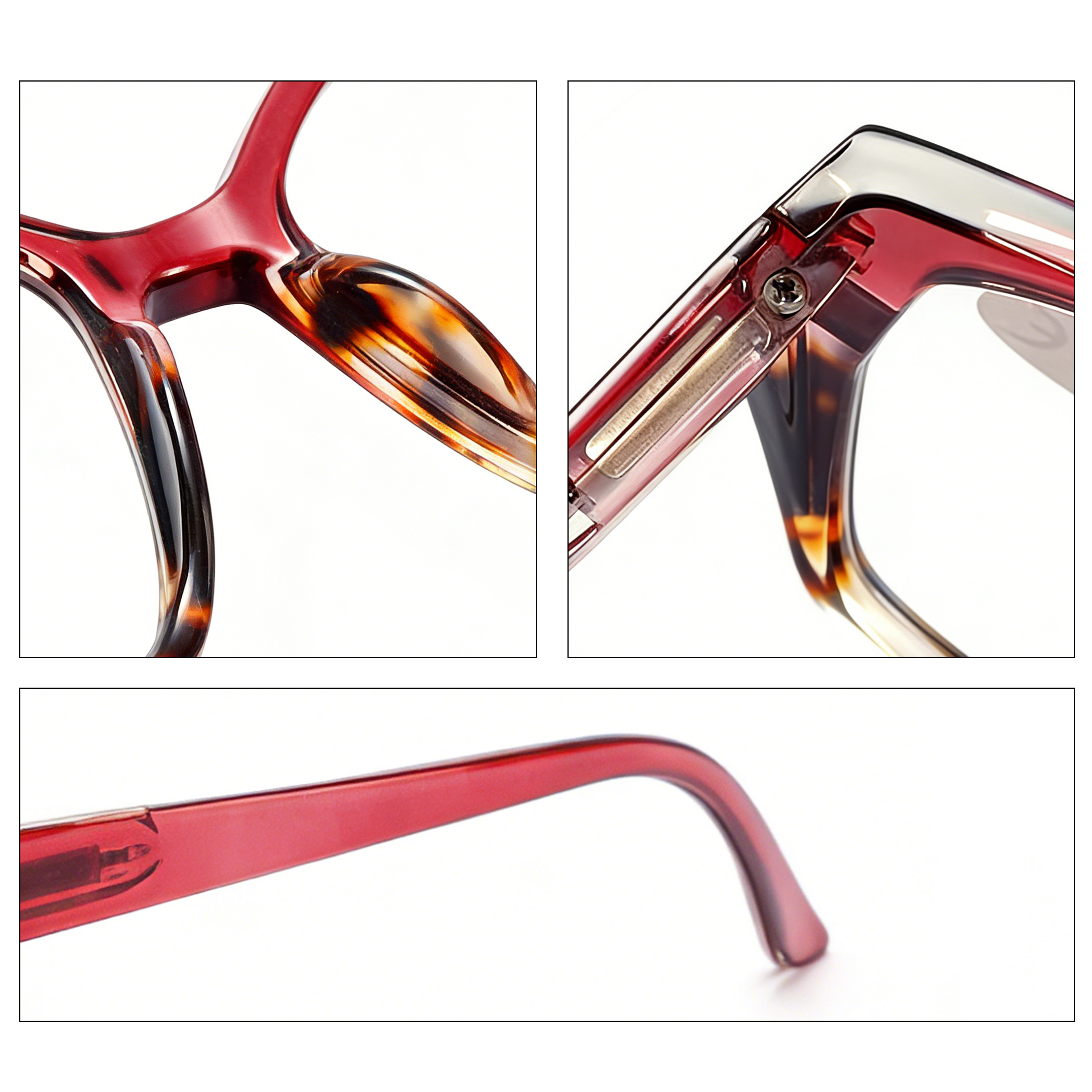 Wholesale Good Quality Custom Logo Lightweight Cat Eye Reading Glasses Frame for Ladies
