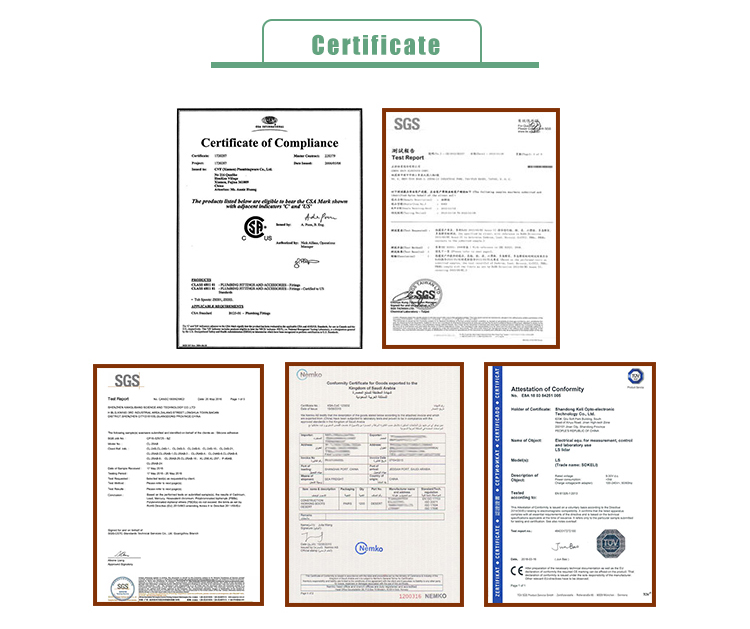 Certification