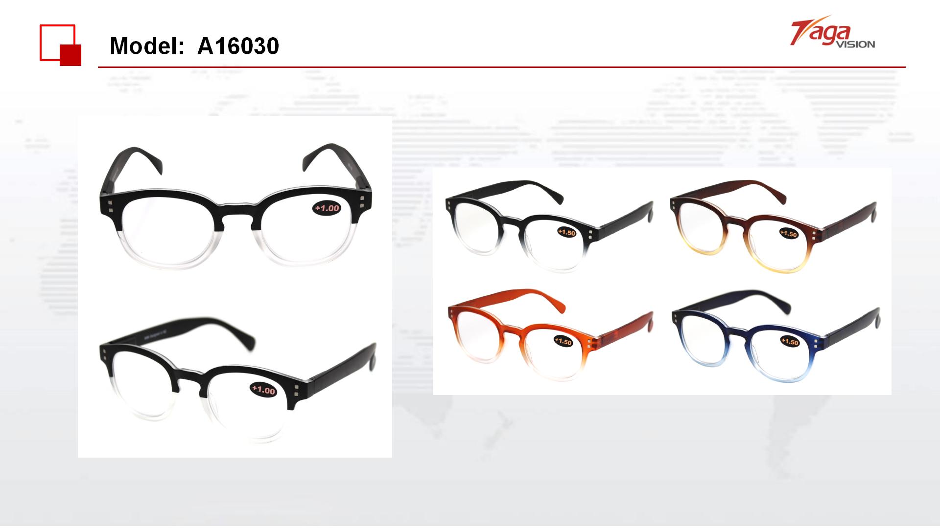 Wholesale Promotion for Men Women's Progressive Optical Reading Glasses Unisex Rimless Presbyopia Solid Halloween Cheap Plastic