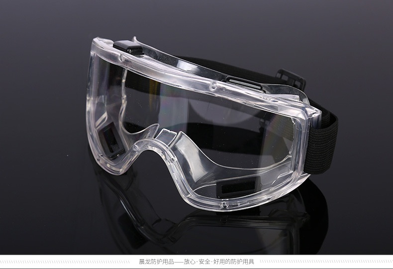 DAIERTA Wholesale Custom PC Goggles Anti-Fog Eye Protection Full-Frame Safety Glasses for Industrial Use Featuring Plastic Frame