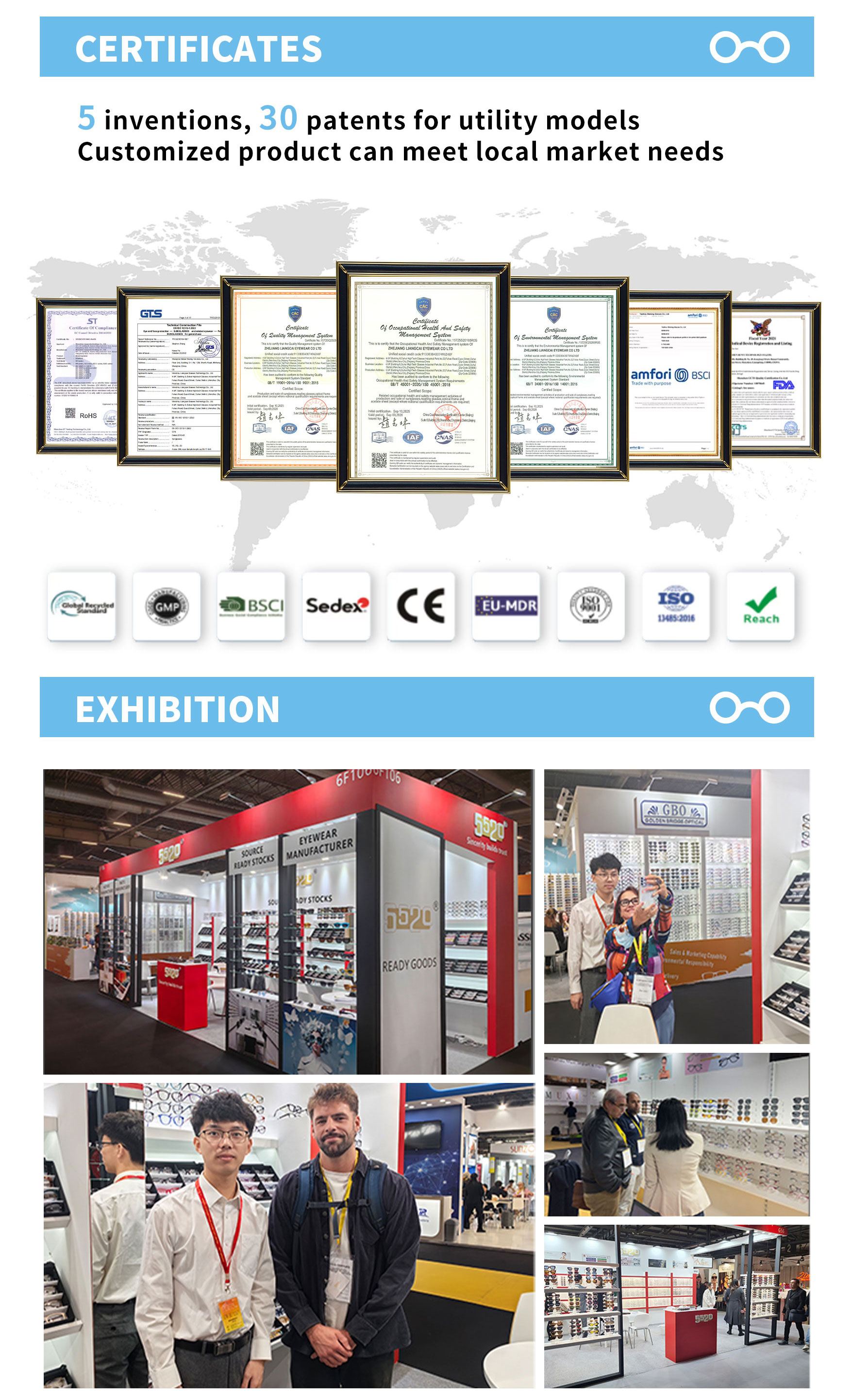 Optical Glasses Display 8