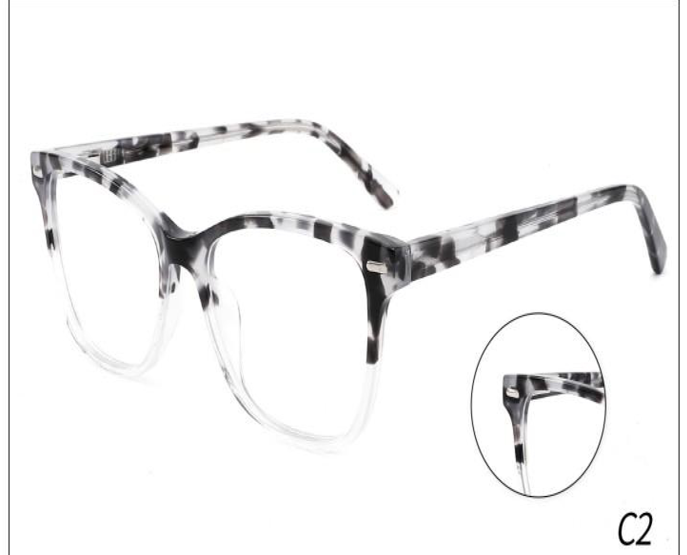 TR90 New Full Frame Optical Glasses for Men and Women Comfortable Anti-Blue Light Eyeglasses for Adults