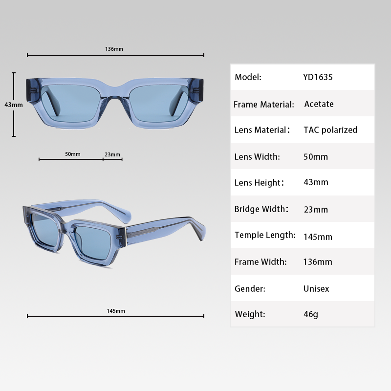 Best Selling Handmade Acetate Blue Light Blocking Glasses Classic Square Montura Optica For Computer Work Men Women Factory