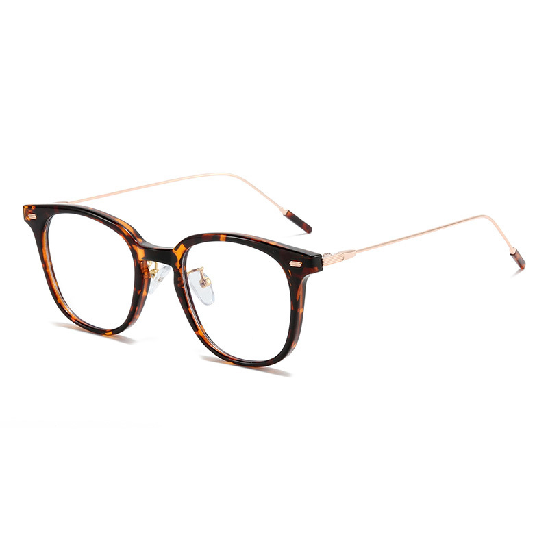 Glass Wholesale Anti Blue Light Mens TR90 Glasses Spectacle Small Squared Optical Frames Eyeglasses Sunray