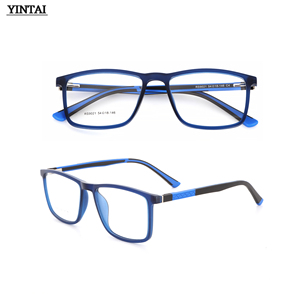 Shenzhen Factory Wholesales Cheap Glasses Blue square Sports Glasses Frames Tr90