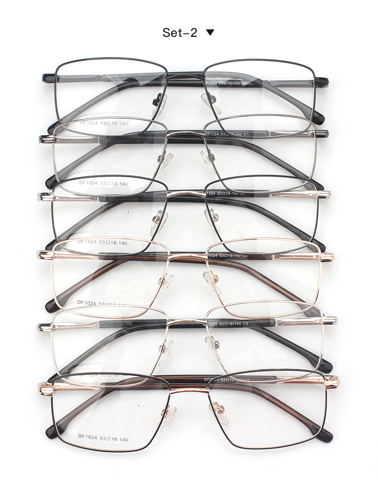 Fashion Glass Business Men New Stock Custom Logo Cheap Mix Color Style Promotional Glasses Frames