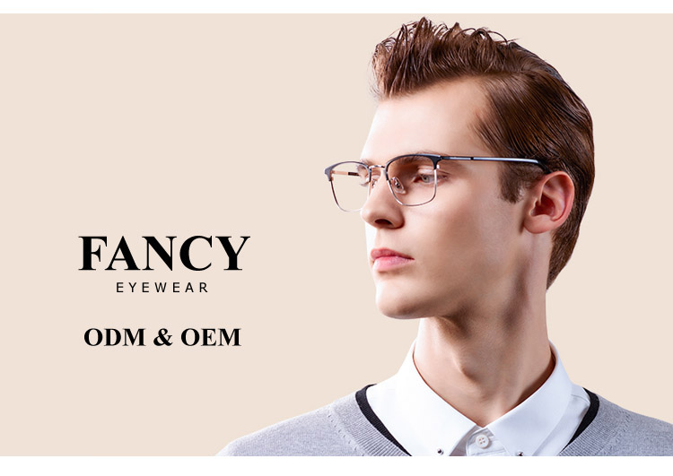 Clearance Stock Clip on Frame Cheap Clip on Sunglasses Male Female Ultem Clip on Optical Frame