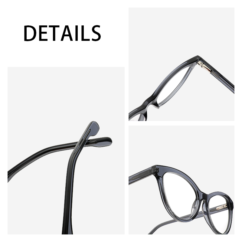 Manufacturers Modern Cat Eye Design Acetate Optical Glasses Frames Monturas De Acetato For Daily Decoration Work Women Eyewear