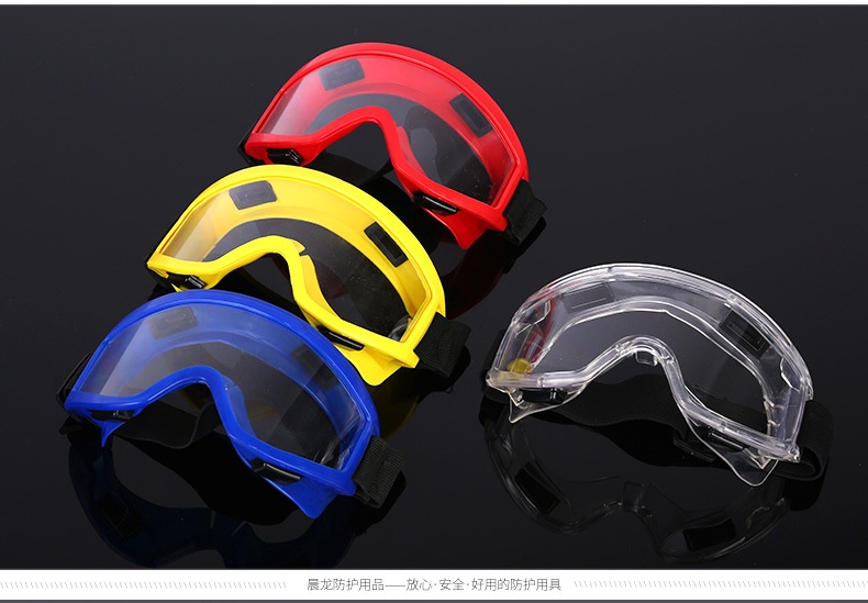 DAIERTA Wholesale Custom PC Goggles Anti-Fog Eye Protection Full-Frame Safety Glasses for Industrial Use Featuring Plastic Frame