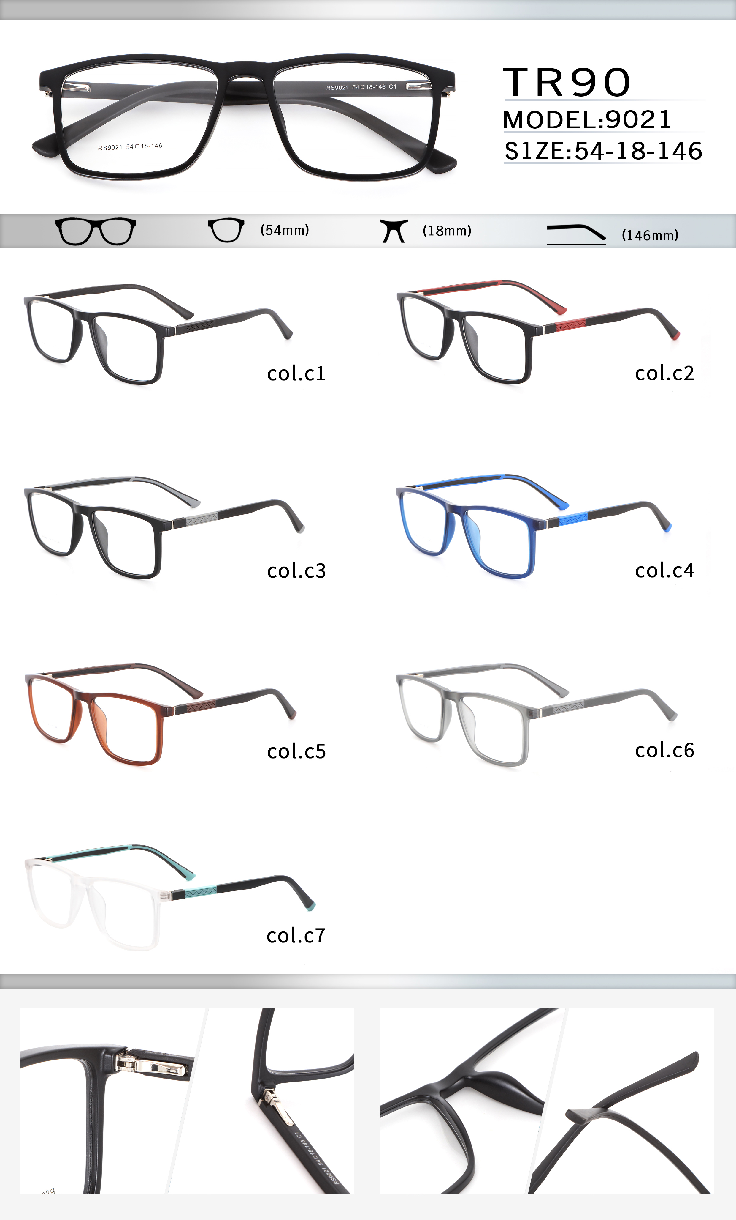 Eyewear Frame Detail