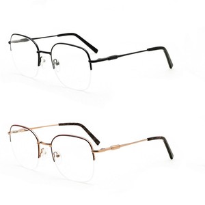 Stainless Steel Frame Men Women Optical Male Eyeglasses Frames Myopia Prescription Eye Glasses Retro Round Eyeglass Frames