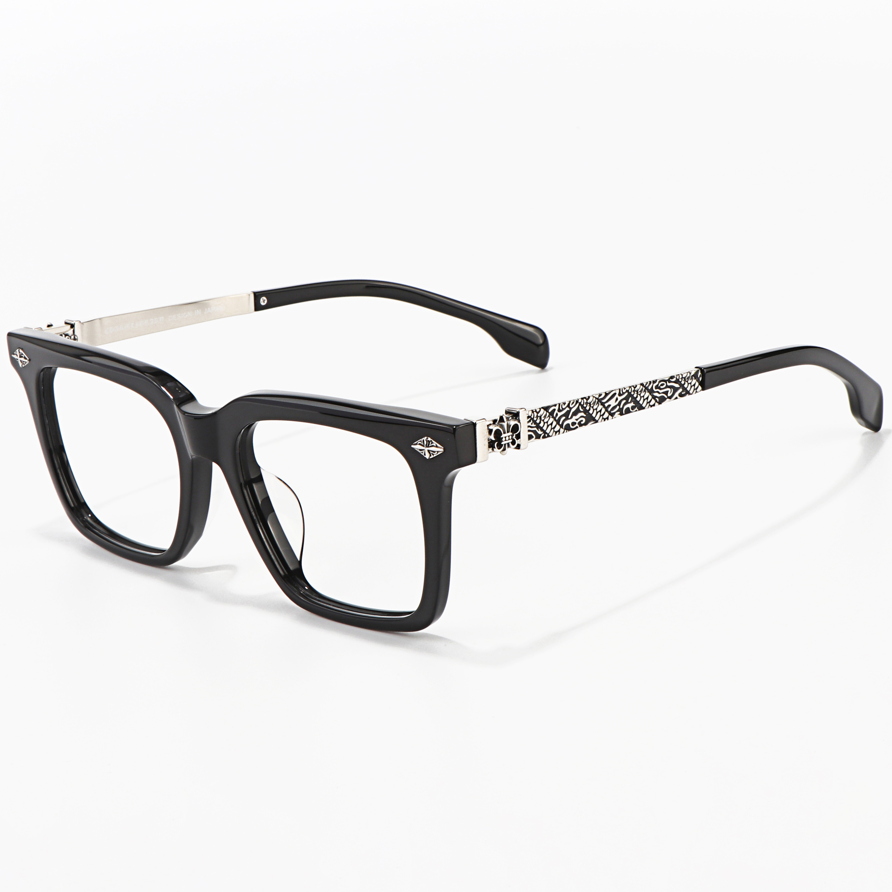 Retro Solid Full Frame Transparent Progressive Prescription Presbyopia Butterfly Lightweight Protective Women Men Glasses Safety