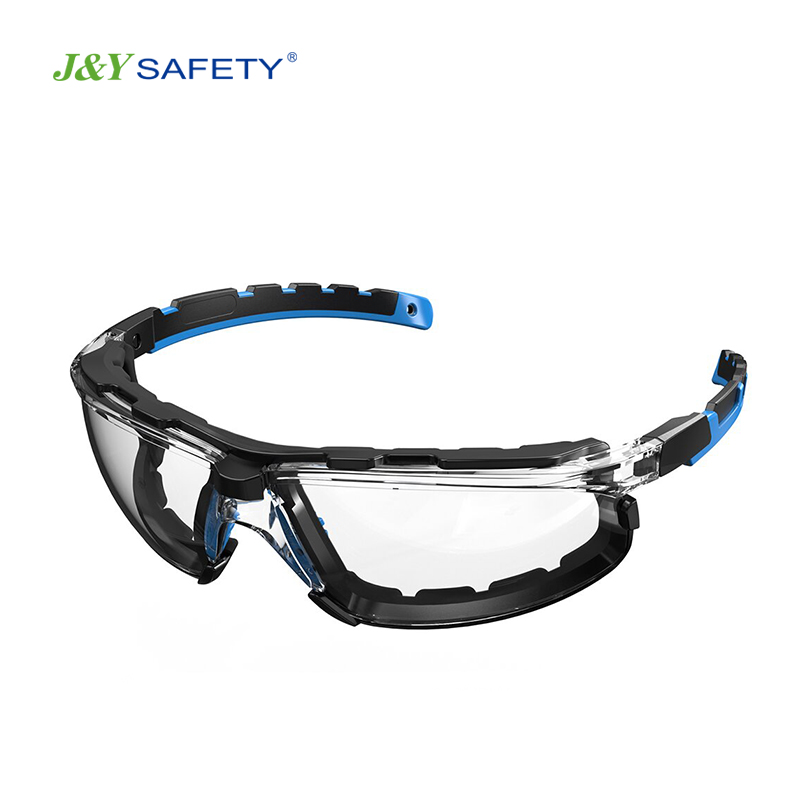 PC Material Anti Fog Anti-Scratch Impact Resistance Full-Frame Wholesale Customized Safety Glasses for Construction Protection