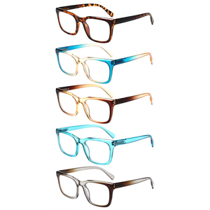 Factory Wholesale Custom Fashion Square Frame Multifocal Progressive Glasses