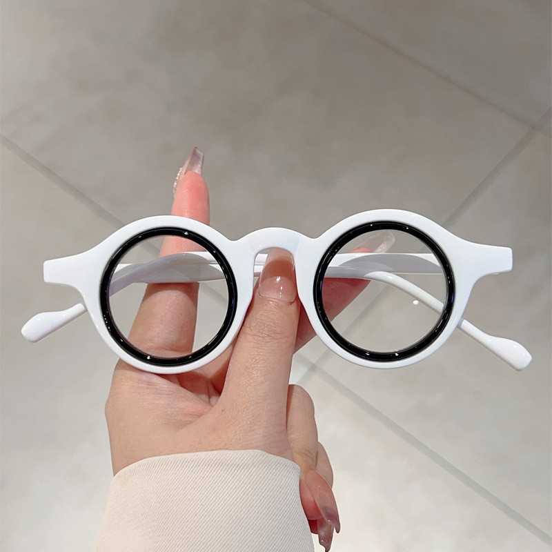 Ready Ship Custom Women's Brown Presbyopia Reading Glasses Anti Blue Light Anti Fatigue for Work Home Big Face Small +1.25 +2.50