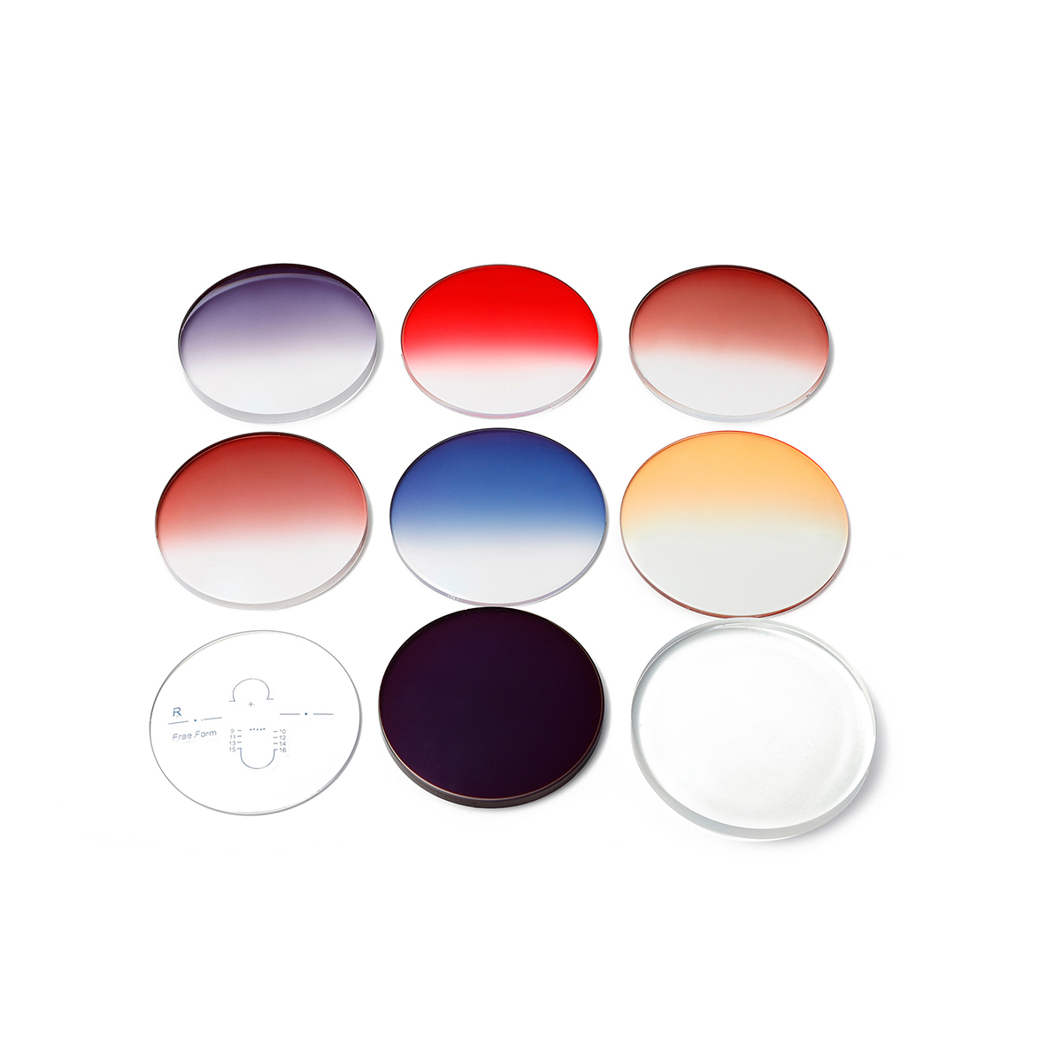 RX Lab Service Custom Progressive Eyeglasses with Clear Optical Lenses Spain Design Prescription Private Label