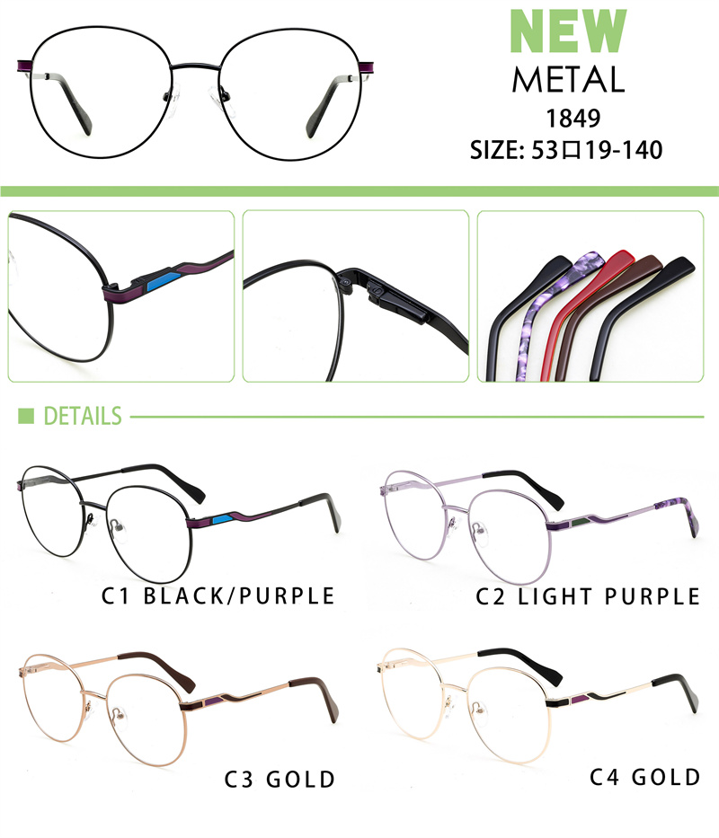 Metal Glasses Front