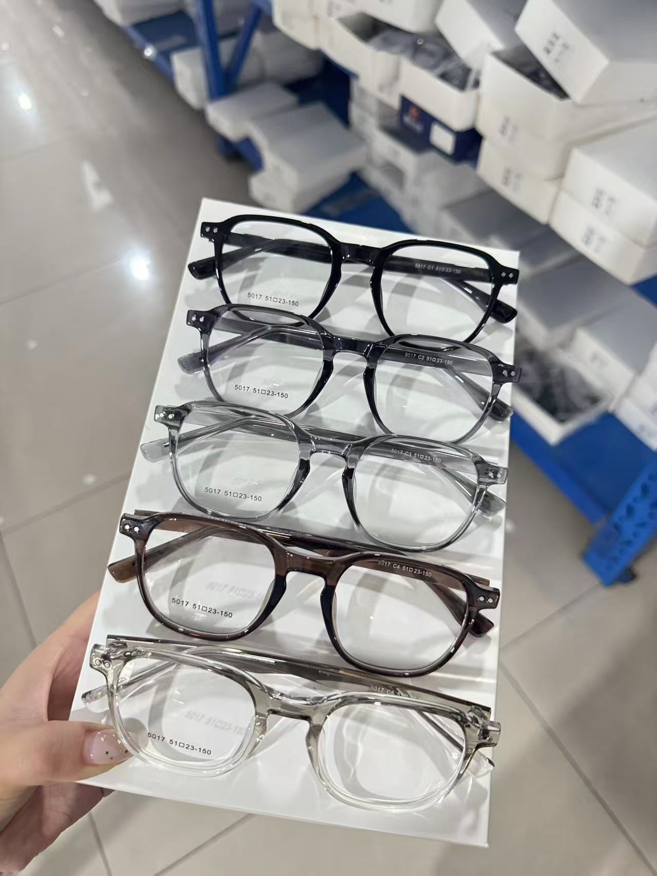 OEM ODM Acetate CP Plate Insert Core Eyeglass Frame Low Price Factory Direct Fashion Optical Eyewear Frame
